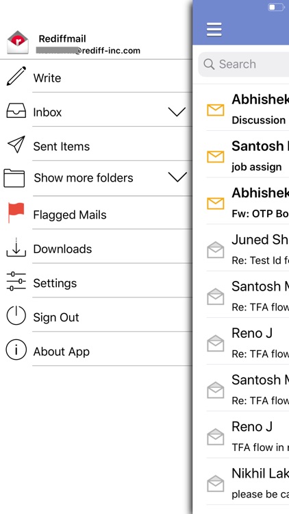 Rediffmail Professional screenshot-4
