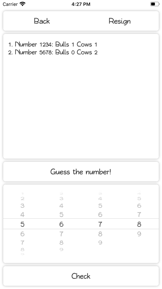 #2. Bulls Cows Code Breaker (iOS) 由: Tihomir Radev