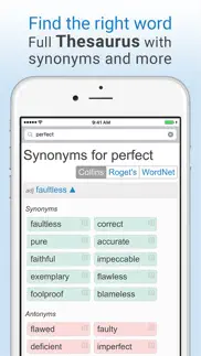 dictionary and thesaurus pro iphone screenshot 3