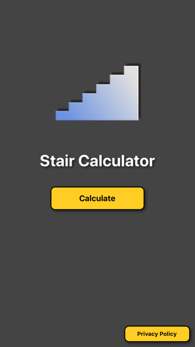 Stair / staircase calculator Screenshot