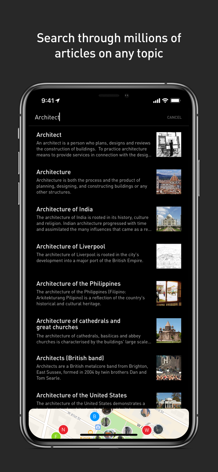 Inquire — Wikipedia Around You