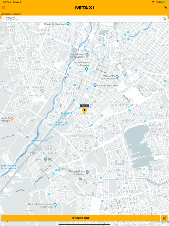 Screenshot #6 pour Mi Taxi - Arequipa Cliente
