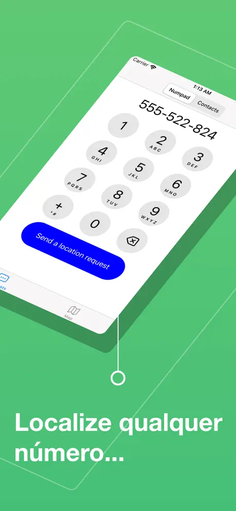 Phone number location tracker