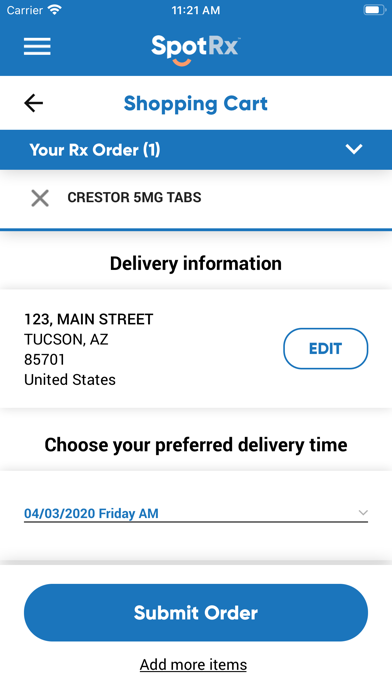 SpotRx Pharmacy screenshot 4
