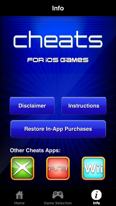 Mobile Cheats for iOS Games Screenshot