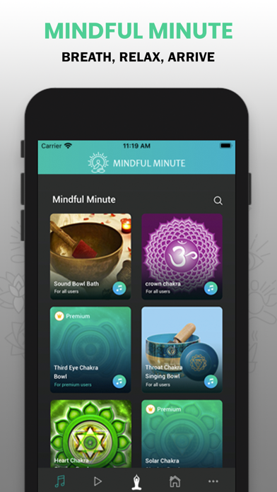 Screenshot #1 pour Mindful Minute App