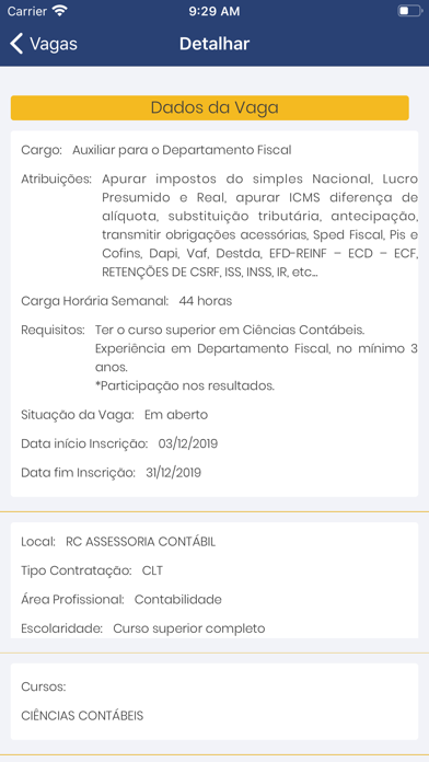 App screenshot