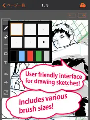 manganame/ draw draft of comic айпад изображения 4