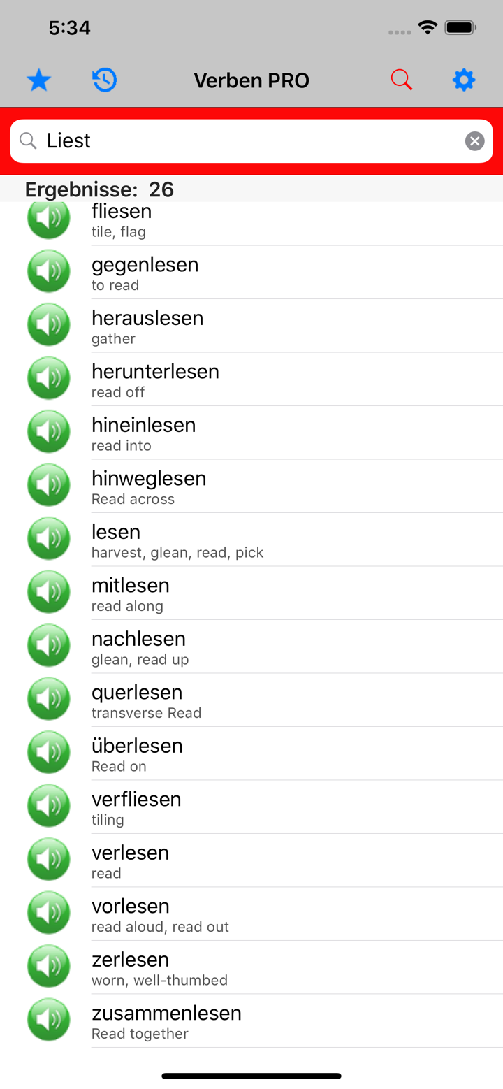 Verben Lite screenshot 3