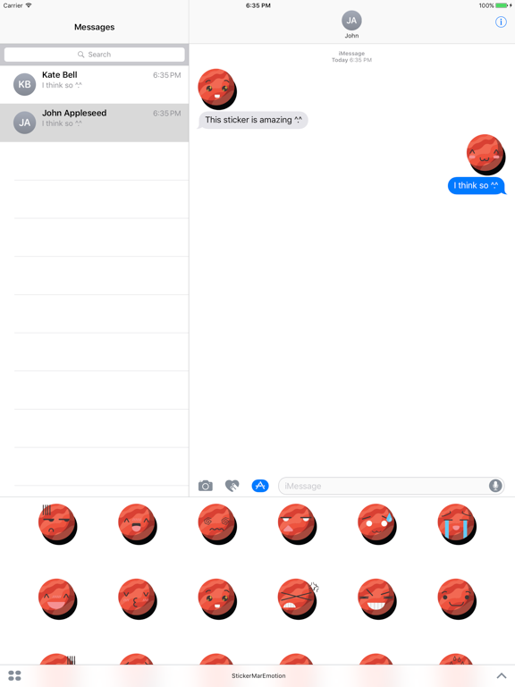 Screenshot #5 pour Sticker Me: Mar Emotion