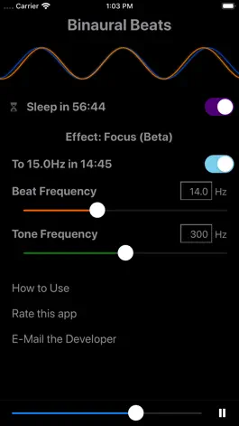 Game screenshot Binaural Beats apk