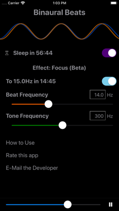 Binaural Beats screenshot 2