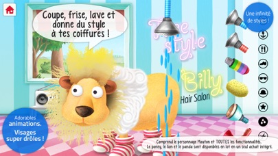 Screenshot #2 pour Silly Billy - Chez le coiffeur