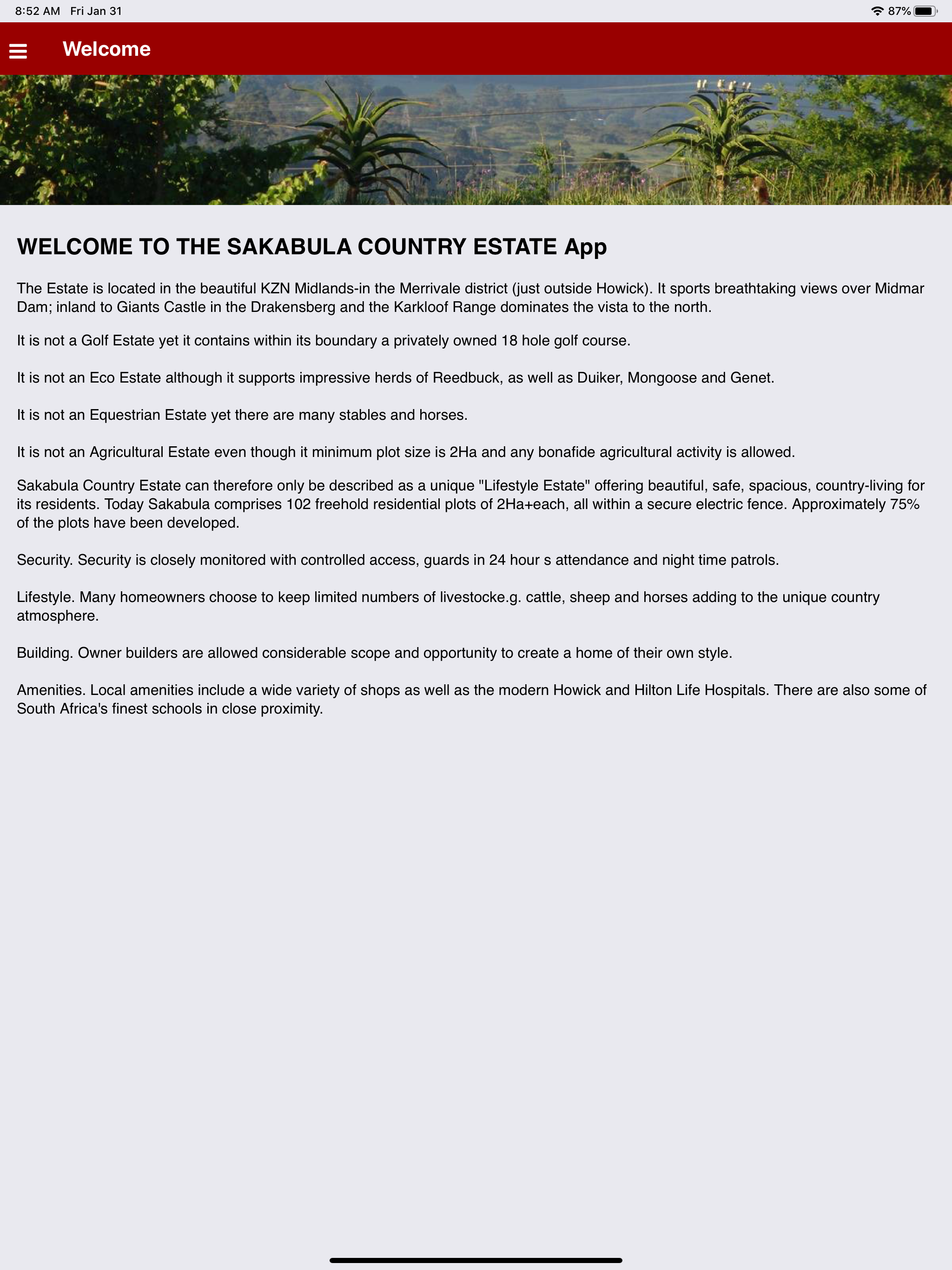 Sakabula Resident's App screenshot 6