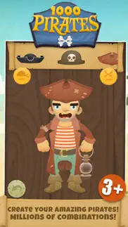 1000 pirates: baby kids games iphone screenshot 1
