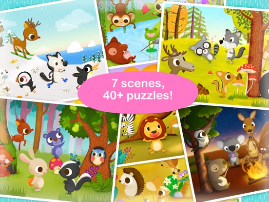 Wildlife Jigsaw Puzzles iPad iPad screenshot