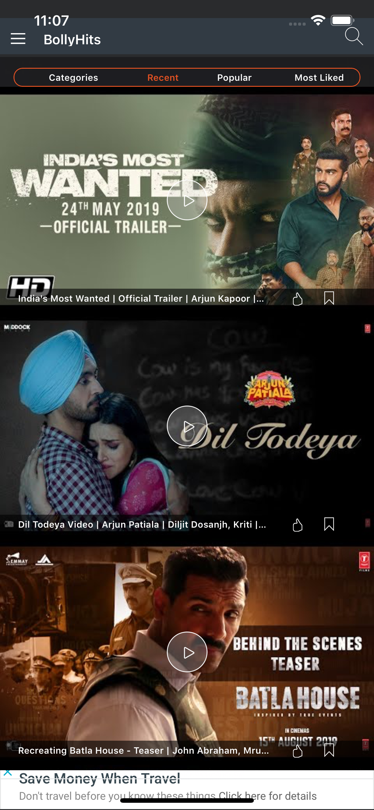 BollyHits: Hindi Videos 2022