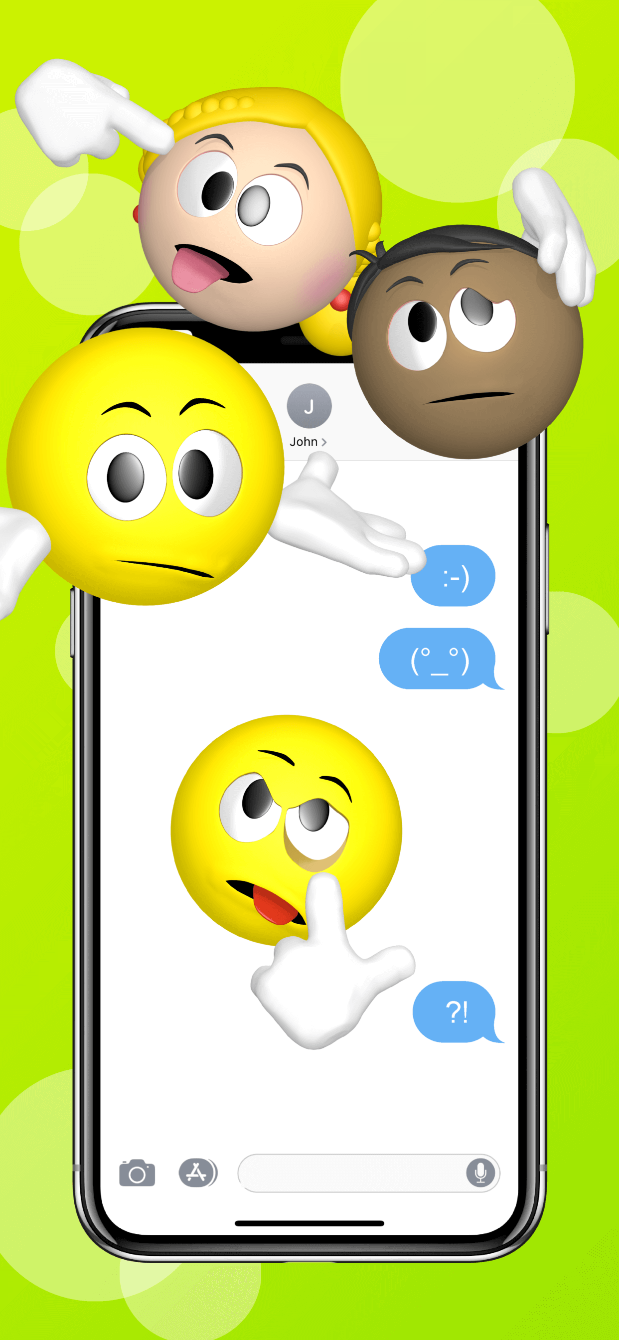 Emoji + gestures > Gemojis