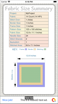 Fabric Calculator screenshot 2