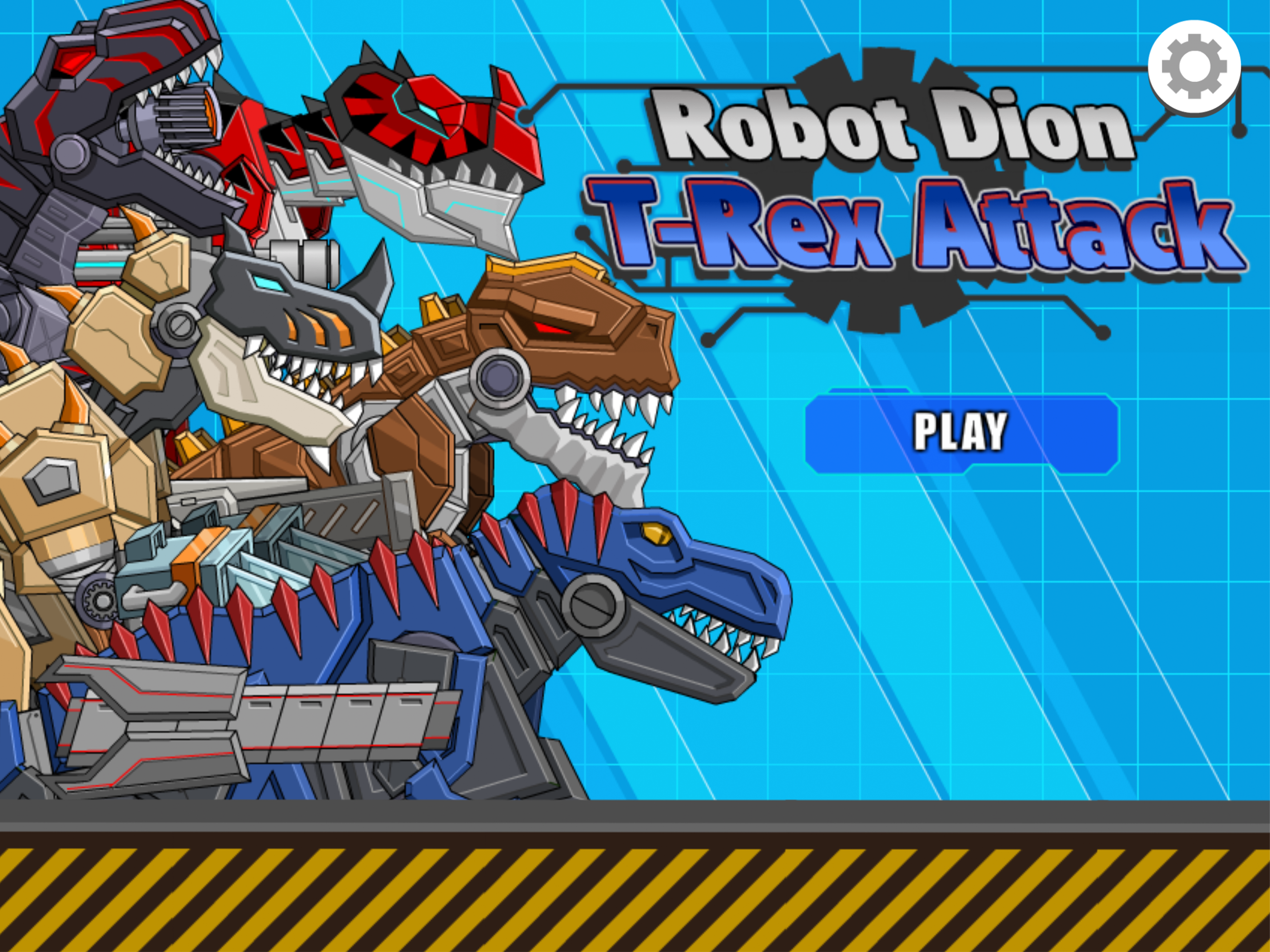 Robot Dino T-Rex Attack