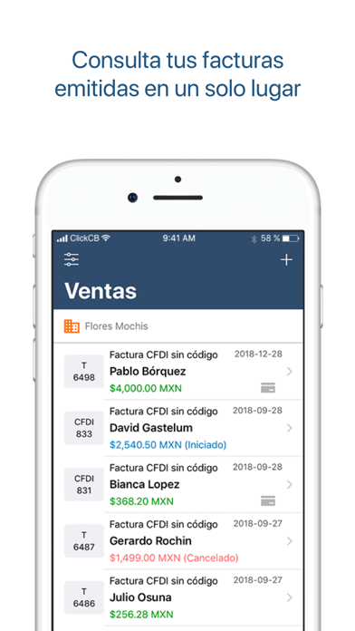 How to cancel & delete Facturación electrónica from iphone & ipad 2