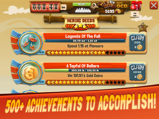 Wild West: Idle Tycoon Clicker iPad screenshot 5 - Games app