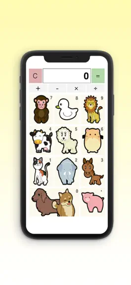 Game screenshot どうぶつ電卓 -動物の鳴き声で子供と遊べるアプリ apk