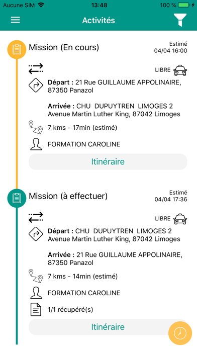 Screenshot #1 pour SpeedCall Care