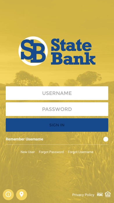 State Bank of De Kalb Screenshot