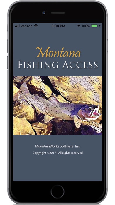 Montana Fishing Access Screenshot