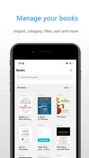 epub reader - neat iphone capturas de pantalla 2