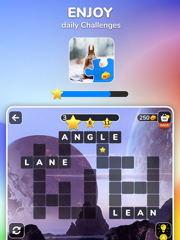 Words Jam: Crossword Puzzle iPad screenshot 3 - Games app