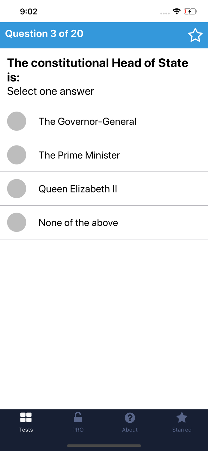 Australian Citizenship TEST