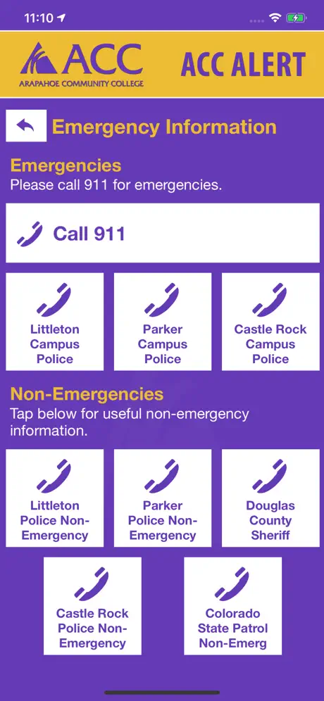 ACC ALERT - Arapahoe