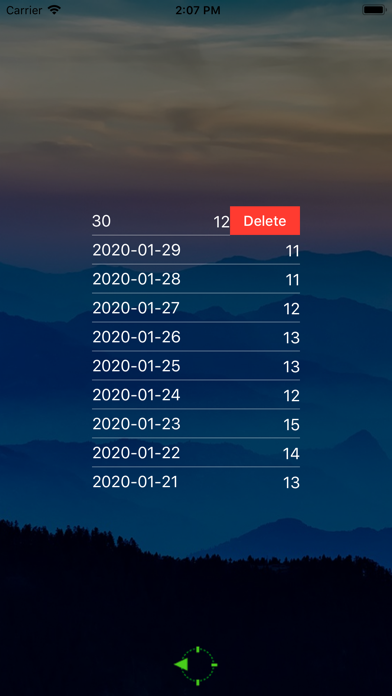App screenshot