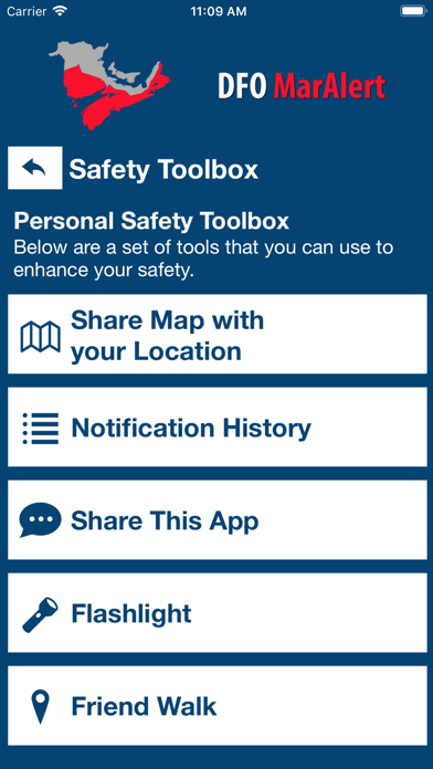 App screenshot