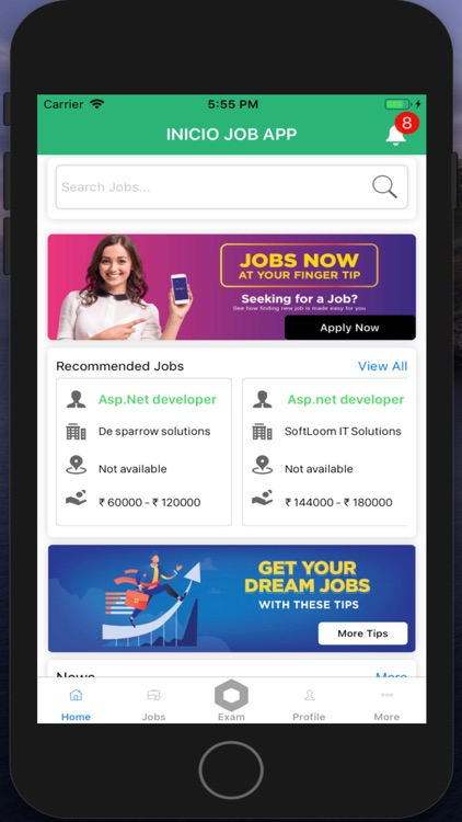 INICIO Jobs App screenshot-3