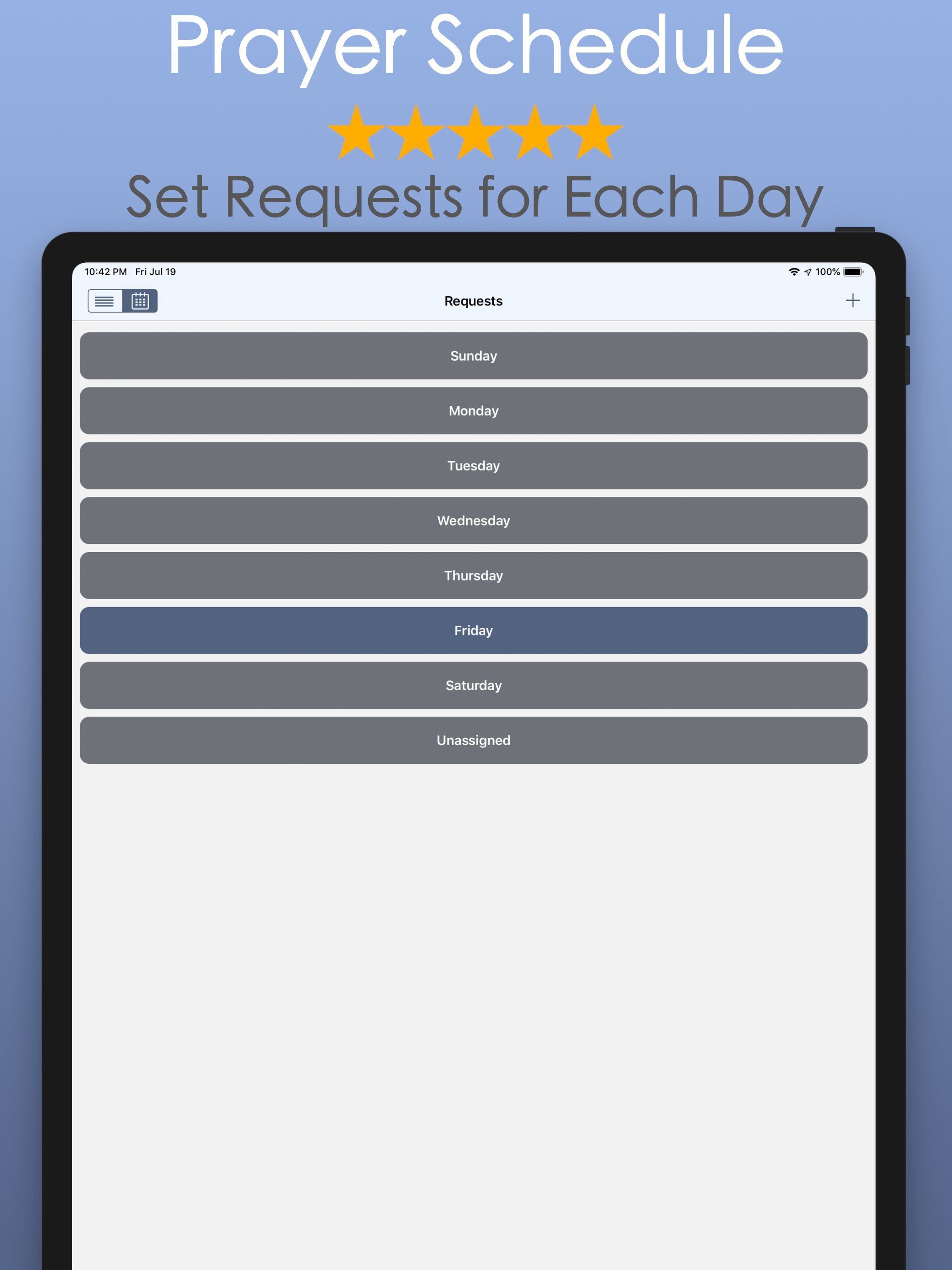 Prayer Notes: Ask, Seek, Knock