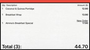 Mobi POS - Customer Display screenshot