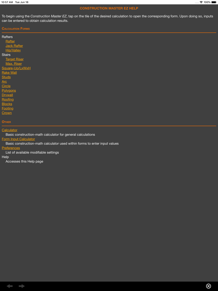 Construction Master EZ