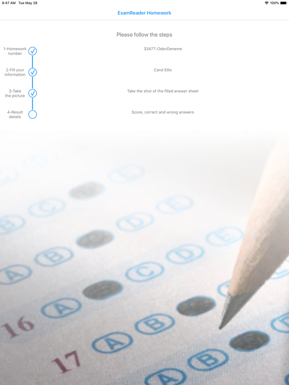 Screenshot #6 pour Exam Reader Homework