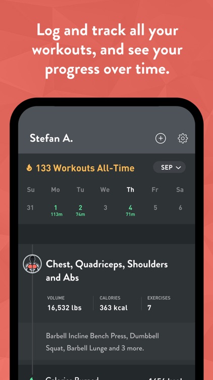 Fitbod Gym & Home Workout Log screenshot-6