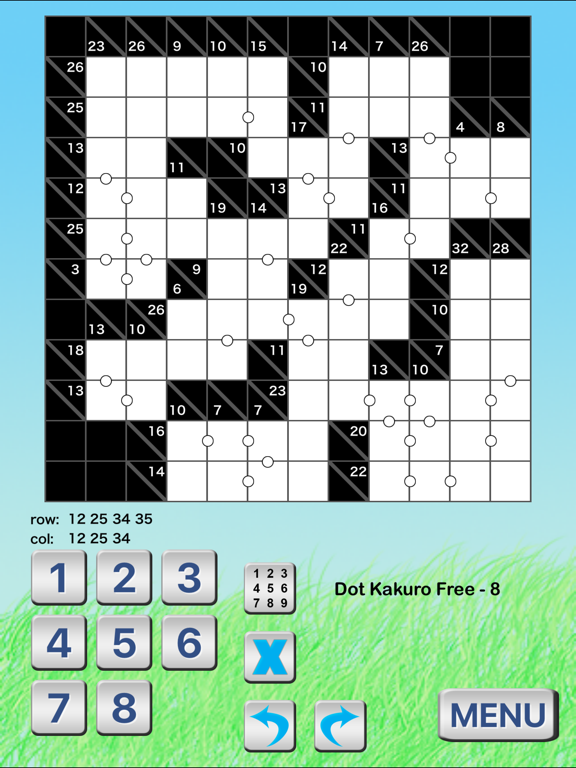 Screenshot #6 pour Kakuro Challenge - Cross Sum