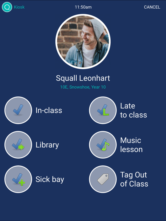 SEQTA Kiosk app screenshot 2
