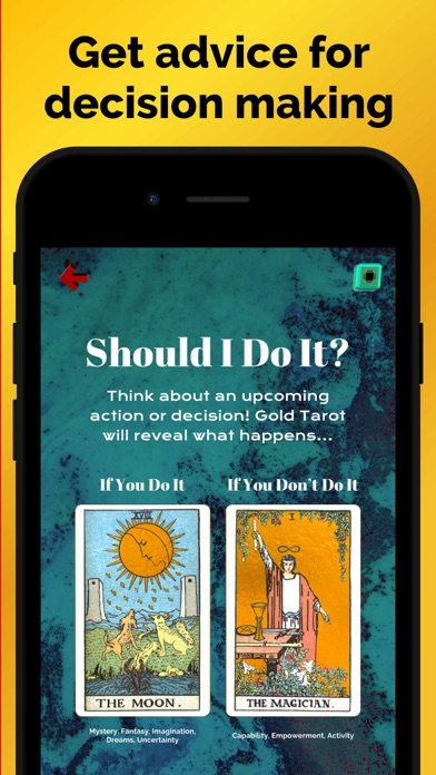 Screenshot #2 pour Gold Tarot