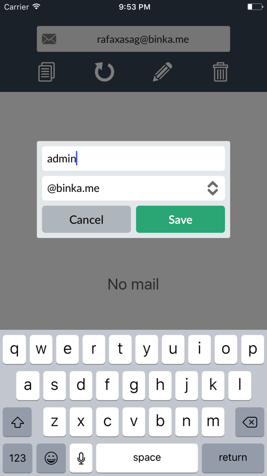 #4. Temp Mail - anonymous email (iOS) 由: Ruslan Balkarov