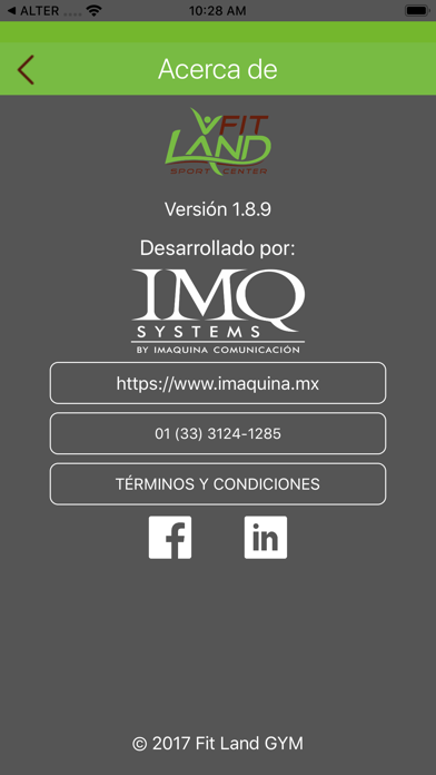 App screenshot