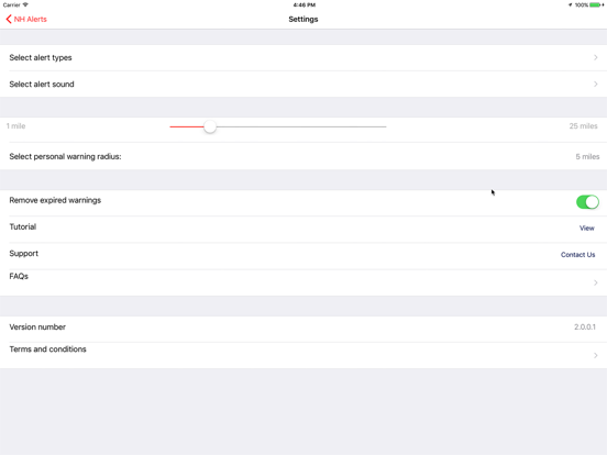 Screenshot #4 pour NH Alerts