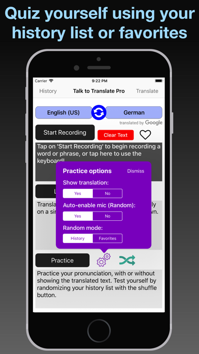 T2T Pro: Speech Translation Screenshot 5