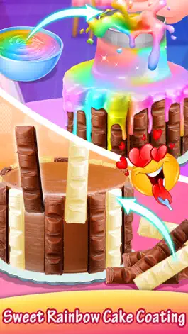 Game screenshot Chocolate Rainbow Cake hack